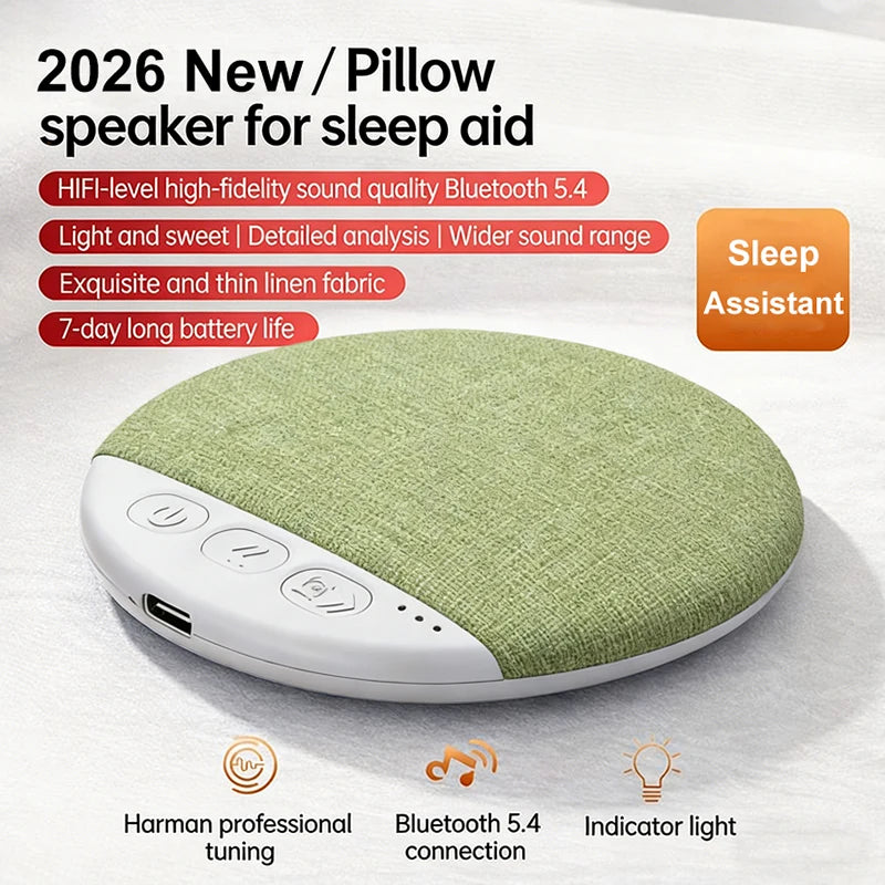 ZoneOut Pro Pillow Speaker — Ultra-Thin Bluetooth Sleep Speaker